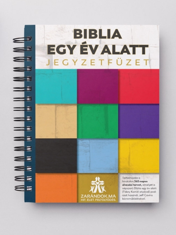 Biblia egy év alatt jegyzetfüzet