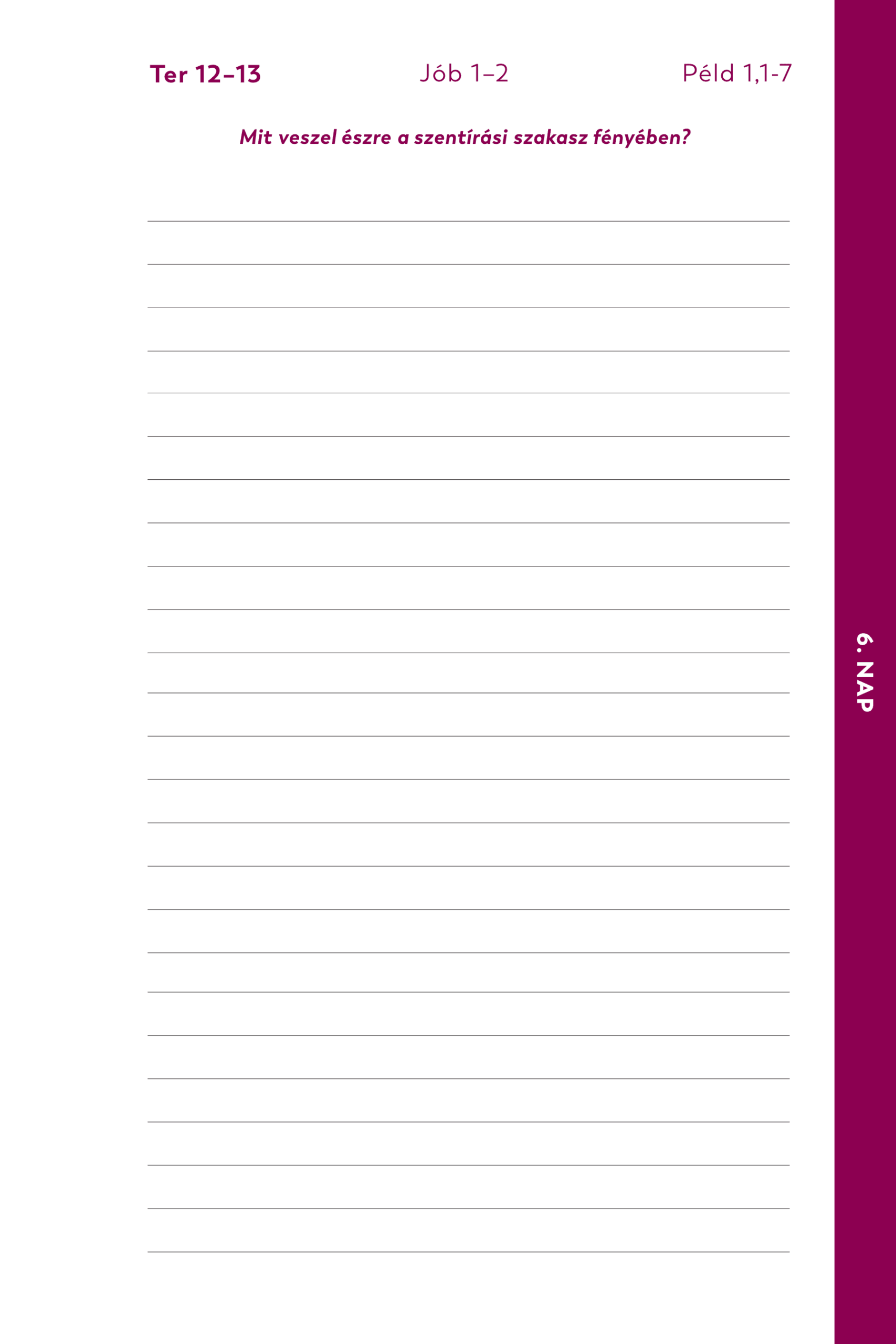 Biblia egy év alatt jegyzetfüzet - Image 5